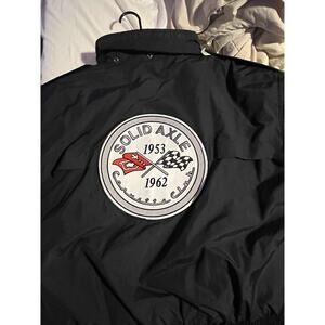 Vintage Corvette Club Jacket 3XL Elbeco Meridian Thinsulated Lining Zip Shell